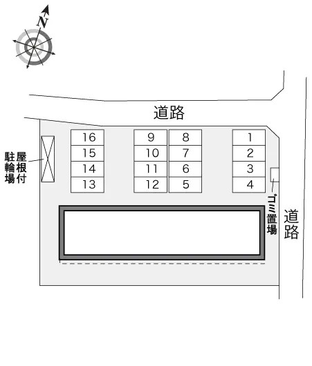 ★手数料０円★茂原市早野　月極駐車場（LP）